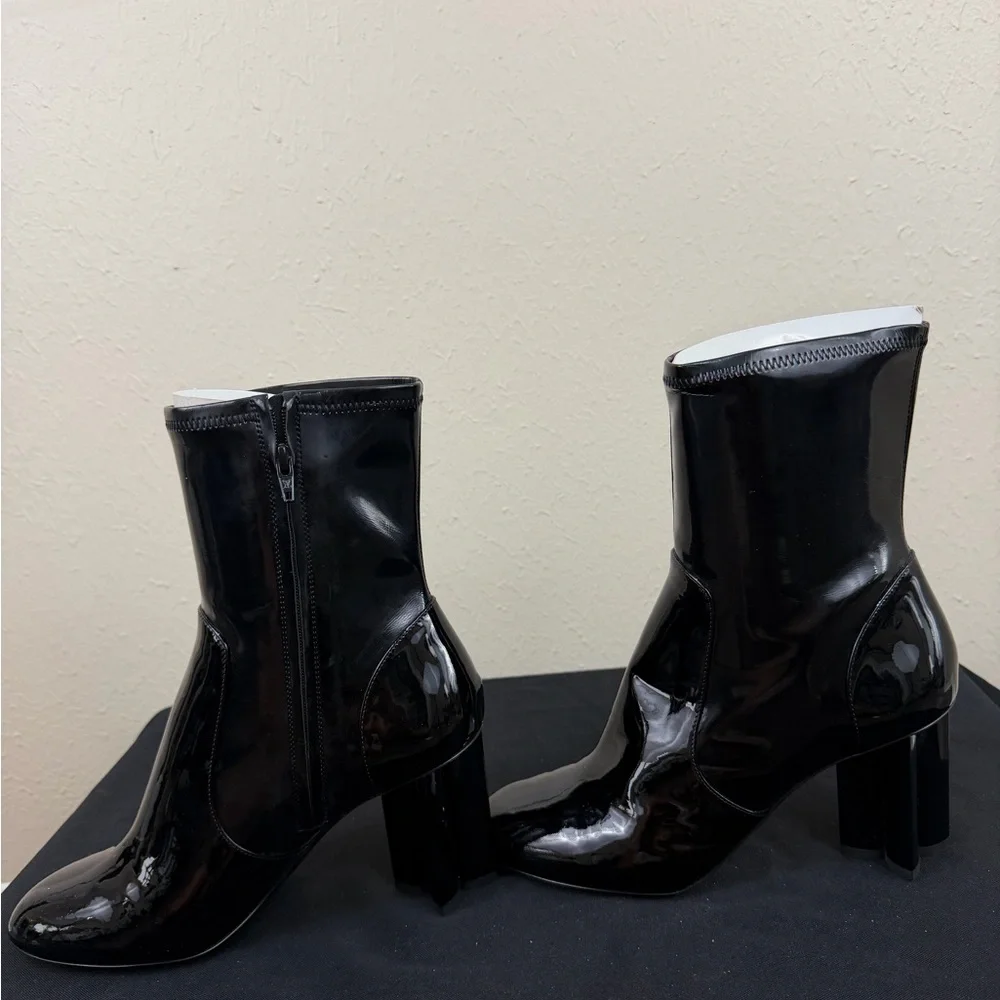 Louis Vuitton Patent Leather Sock Boots - Picture 6 of 7